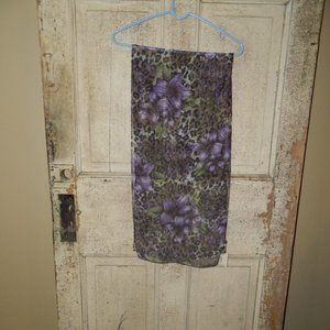 Vintage Emporium Animal Print Scarf